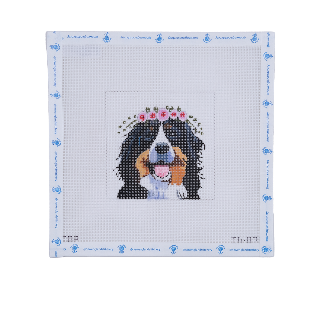 Berner with Flower Crown