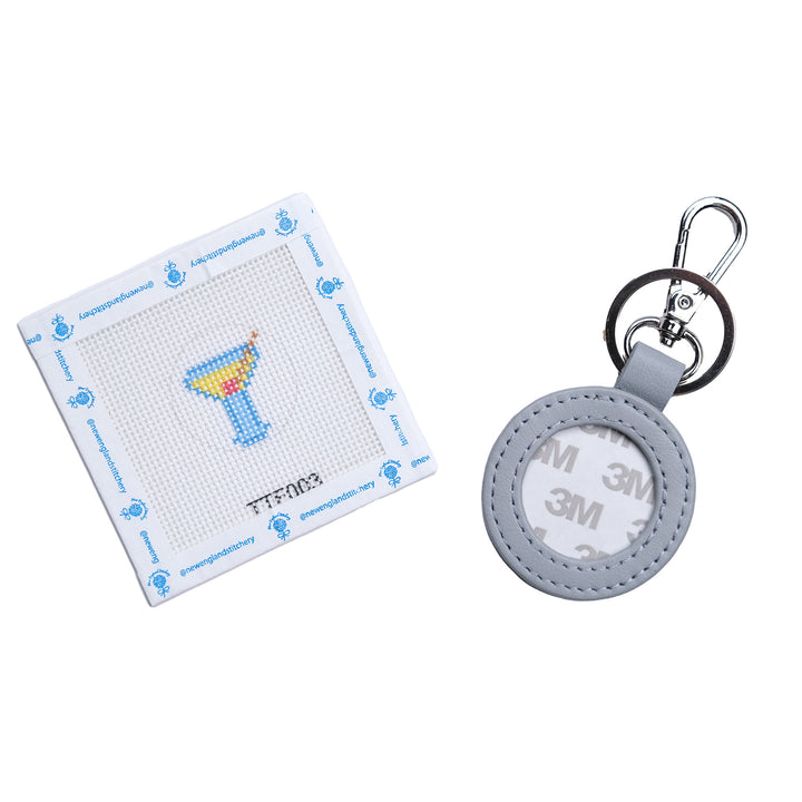 Martini Canvas and Orange Fob
