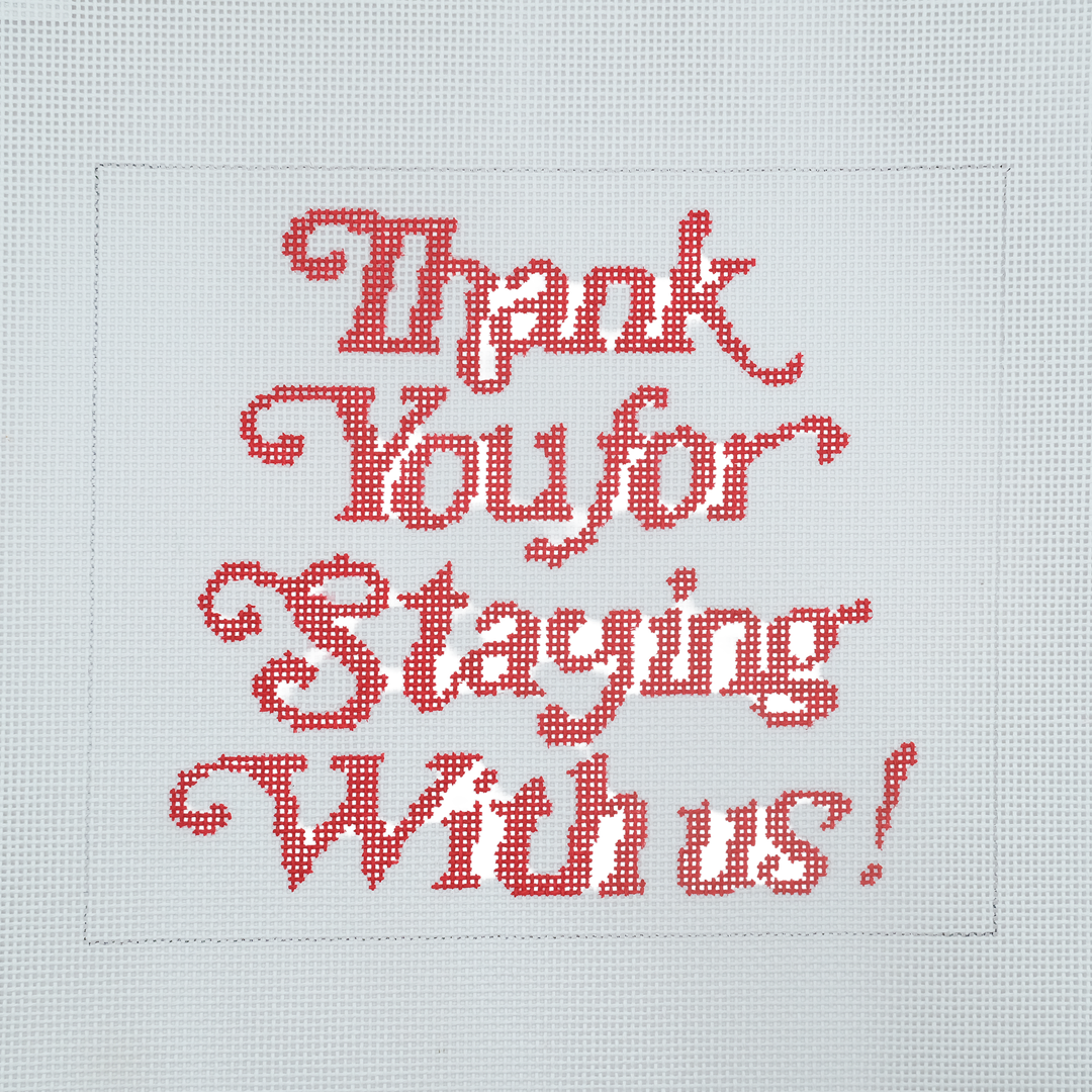 Thank You For Staying With Us