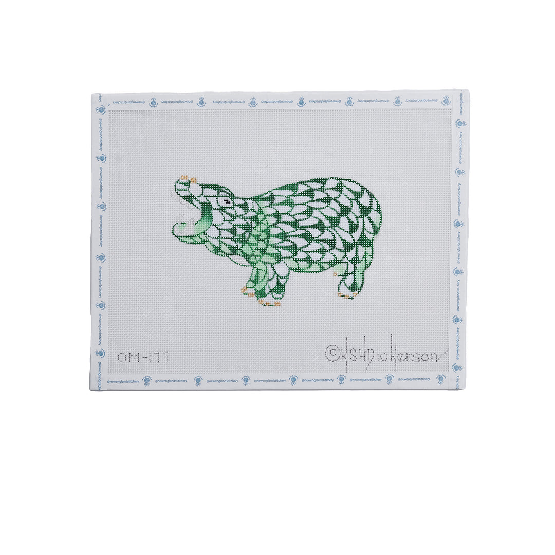 Fishnet Green Hippo