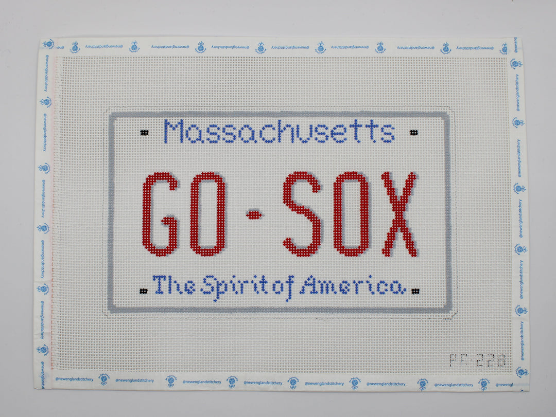 GO SOX License Plate