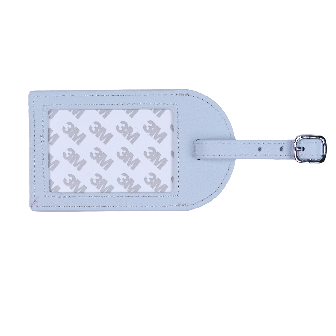 Baby Blue Self Finishing Bag Tag