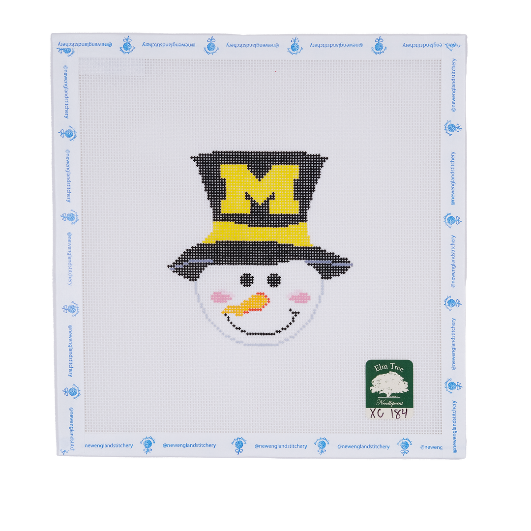 Snowman in Top Hat - Michigan