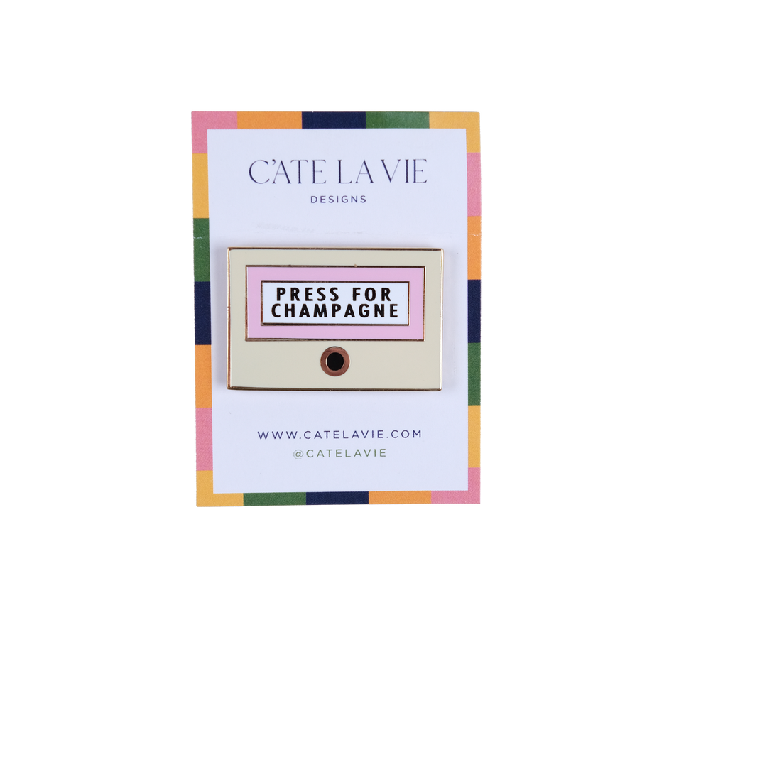Press for Champagne Needle Minder