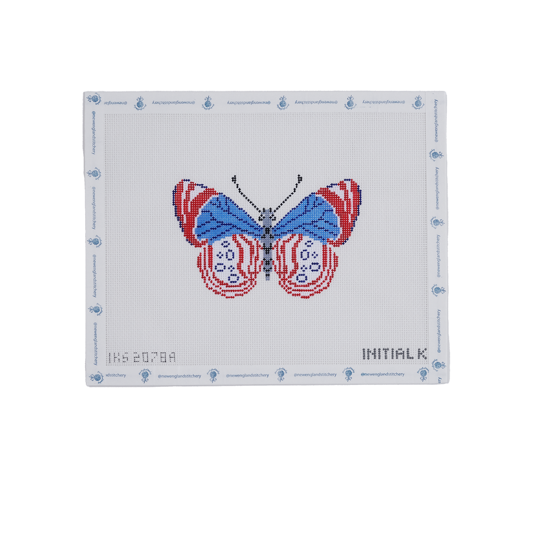 Red and Blue Butterfly