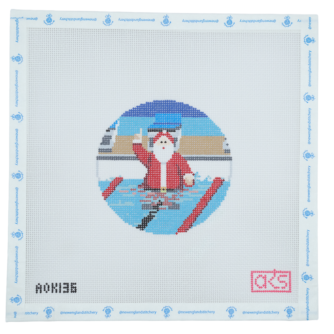 Sporty Santa - Swimming