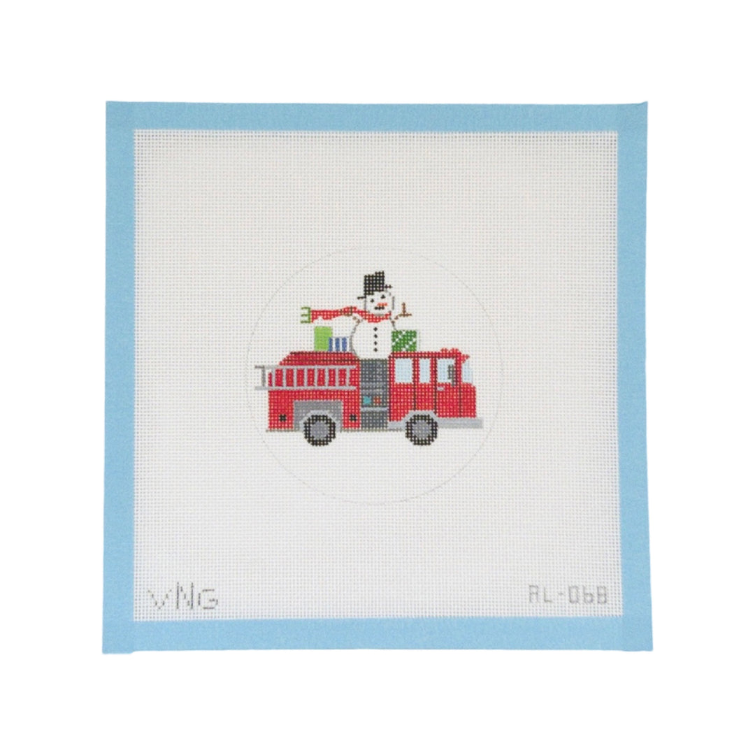 Christmas Fire Truck