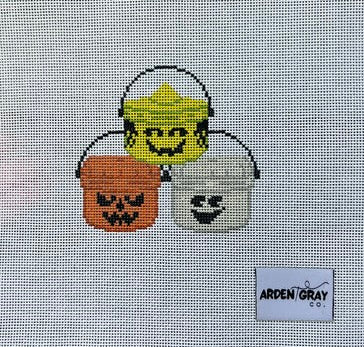 Halloween Vintage Boo Buckets