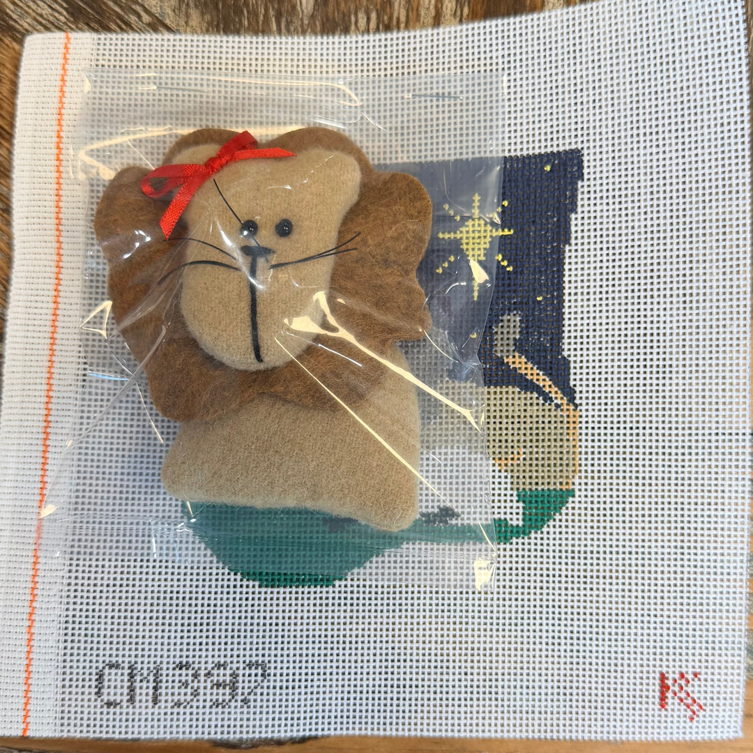 Lion and Lamb Mini Sock with Lion Insert - CM397