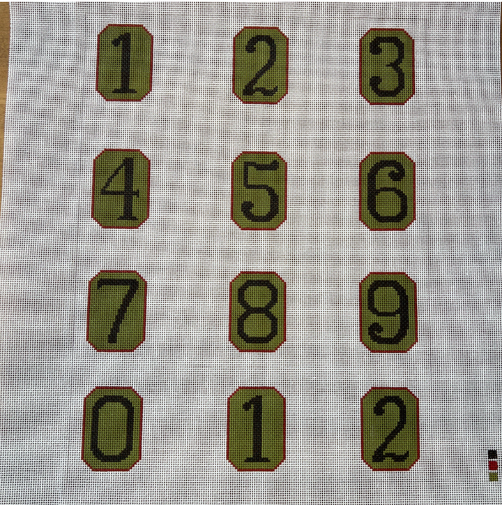 Perpetual Christmas Calendar and Numbers