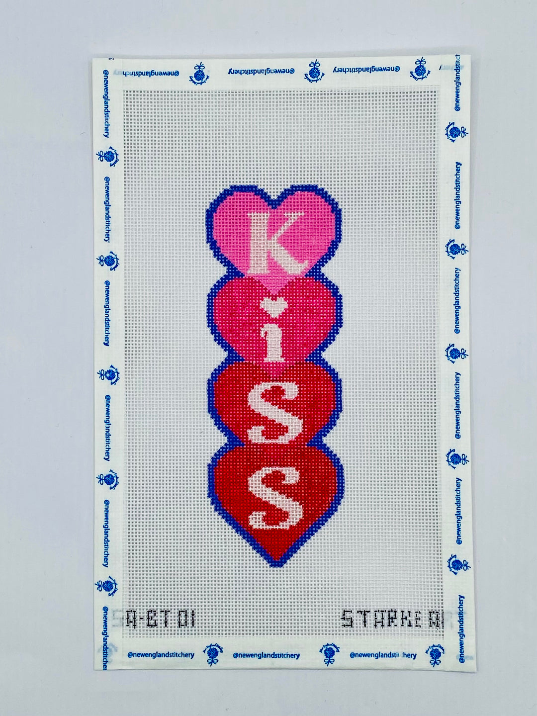 KISS Hearts Bag Tag