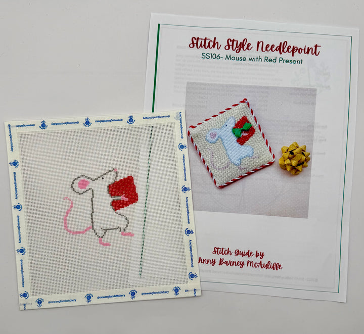 Mouse with Red Present