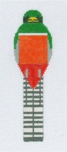 Orange Belly Trogon Ornament