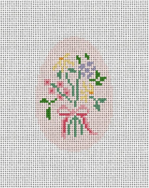 Pink Floral Egg