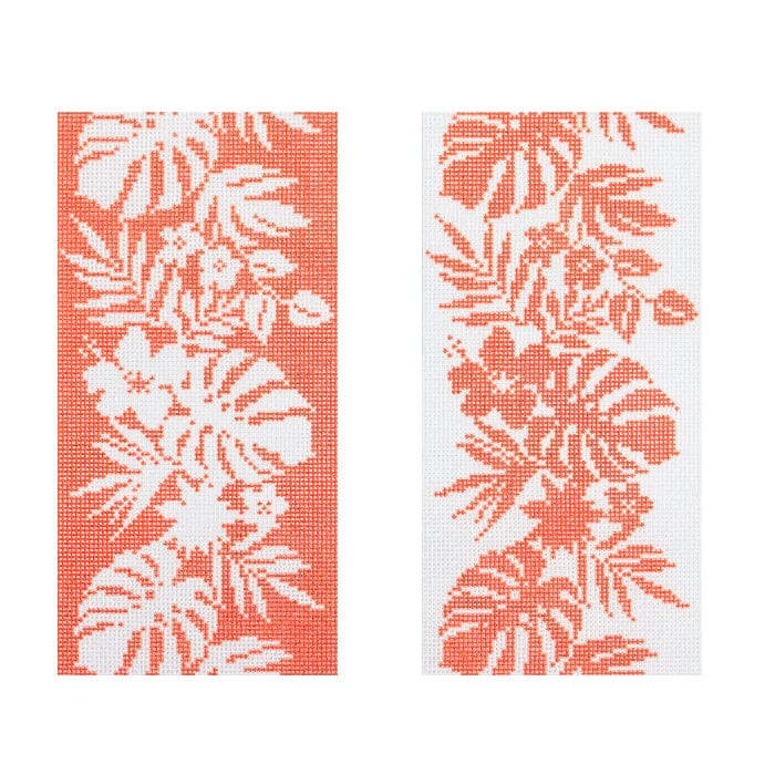 Hibiscus Double Sided Eyeglass Case