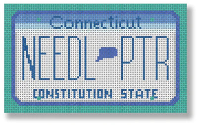 Connecticut Mini License Plate