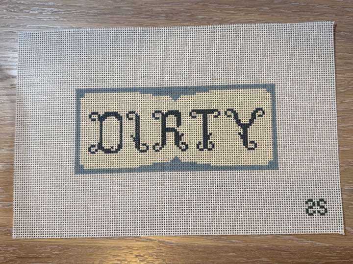 Dirty & Clean Laundry Signs Set