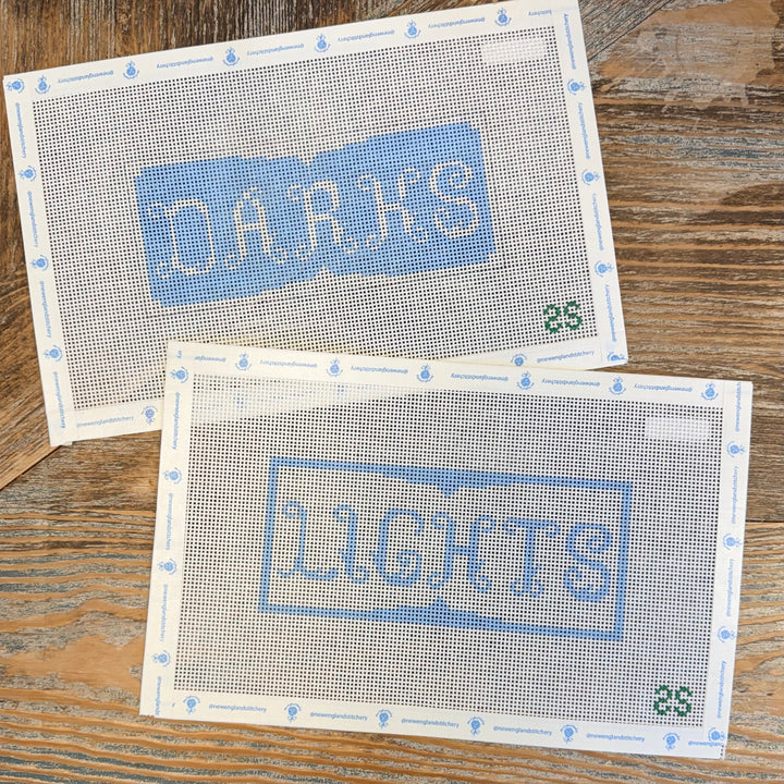 Lights & Darks Laundry Signs Set