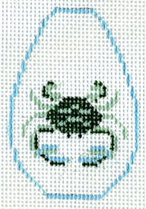 Blue Crab Key Fob