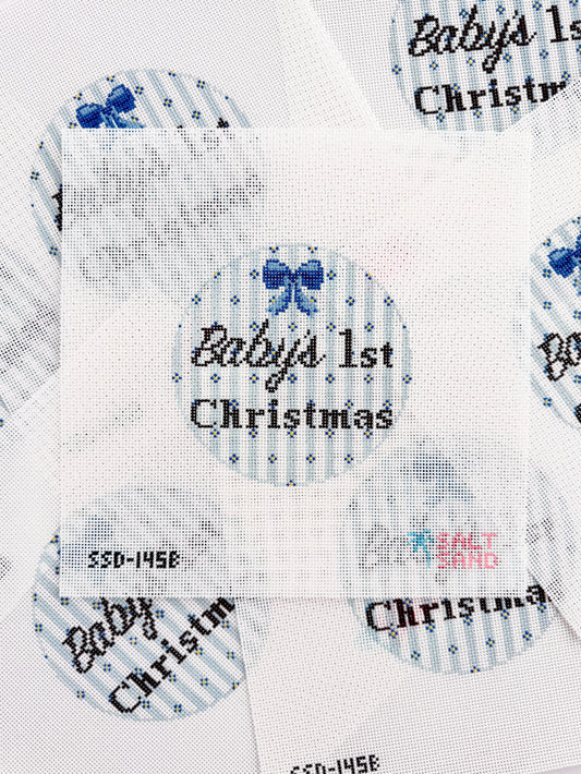 Baby's 1st Christmas - Blue