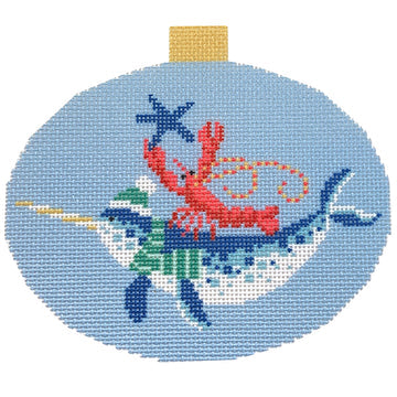 Festive Sea Friends Ornament