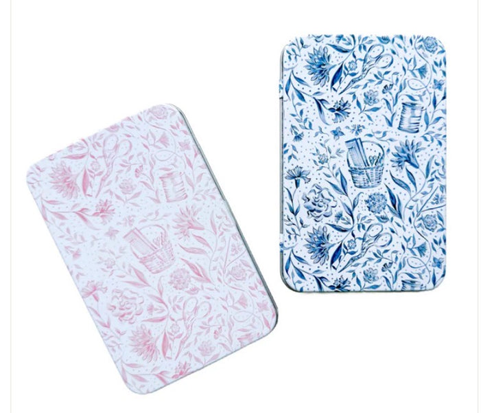 Needlepoint Print Tin