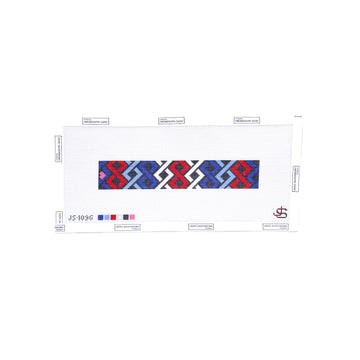 Hicks Braided Fob - Red, White, and Blue