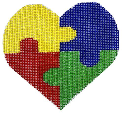 Autism Puzzle Heart