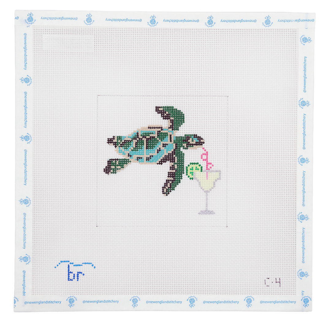 Boozy Sea Creatures: Turtle and Margarita