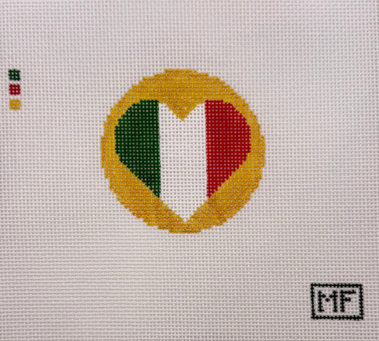 Heart Flag: Italy