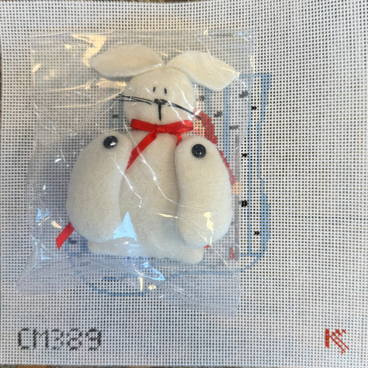 Woodland Santa Mini Sock with Bunny Insert - CM389
