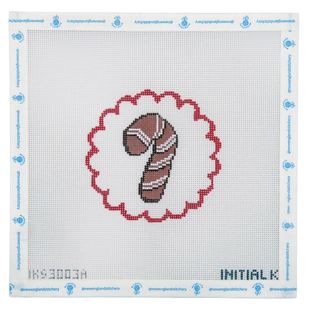 Candy Cane Cookie Ornament