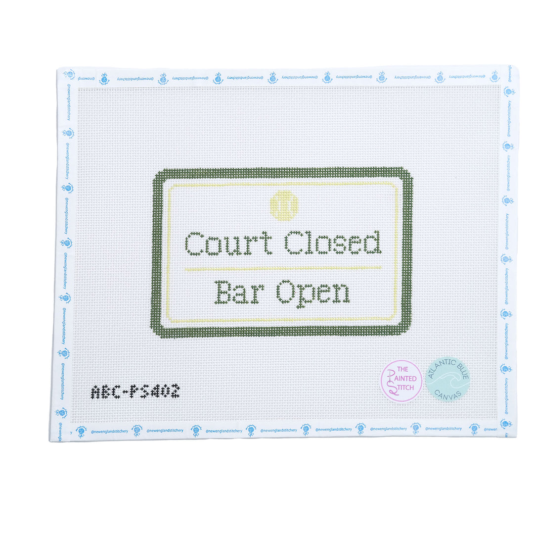 Court Closed, Bar Open - Tennis