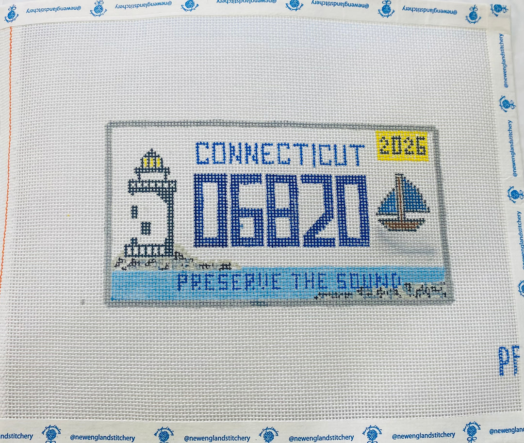Darien License Plate