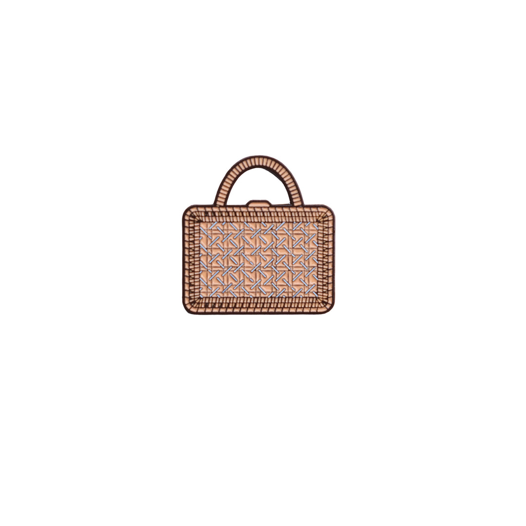 Wicker Bag Needle Minder