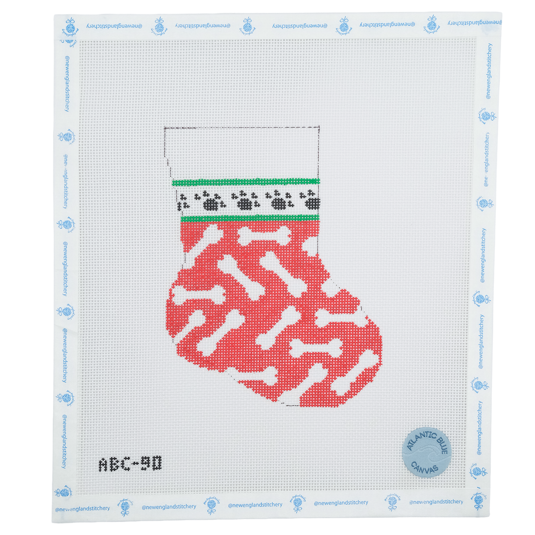 Paw Print Mini Stocking