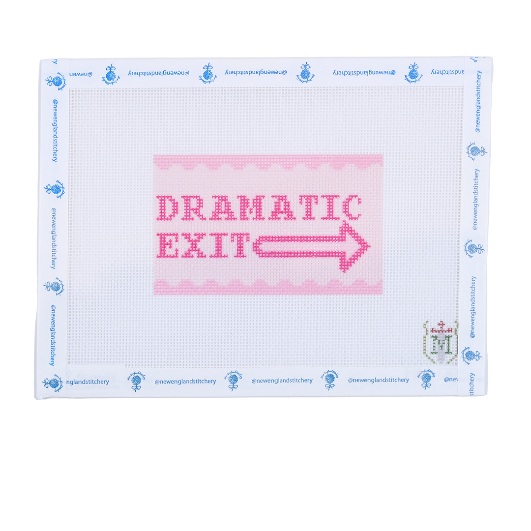 Dramatic Exit Passport Canvas