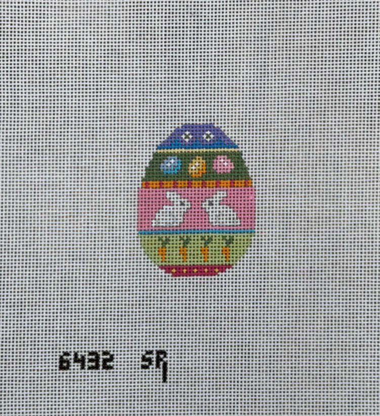 Rabbit Stripe Small Egg