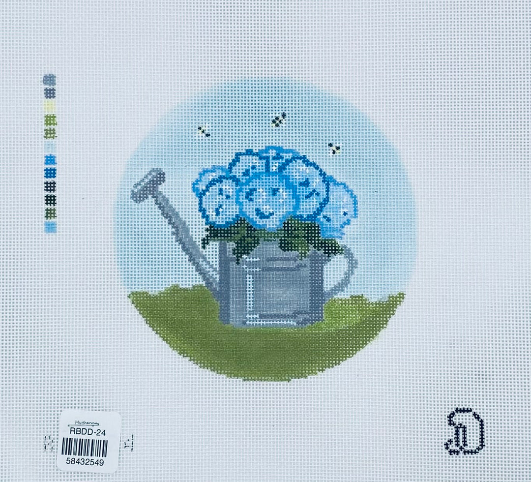 Hydrangea Watering Can