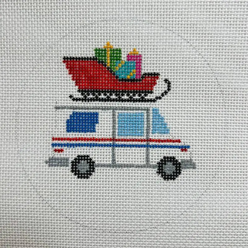 Christmas Mail Truck