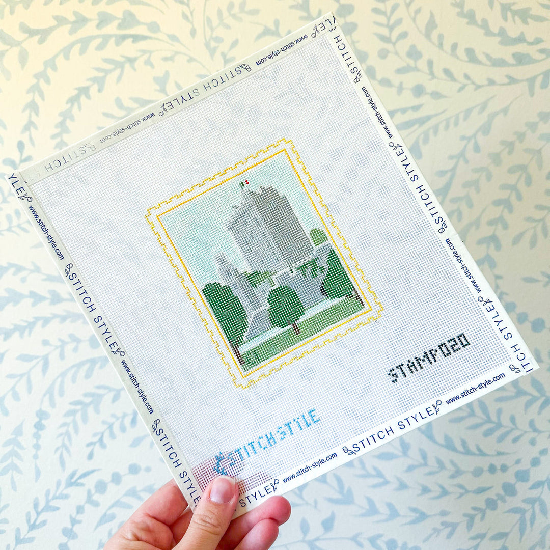 Ireland Blarney Castle Travel Stamp