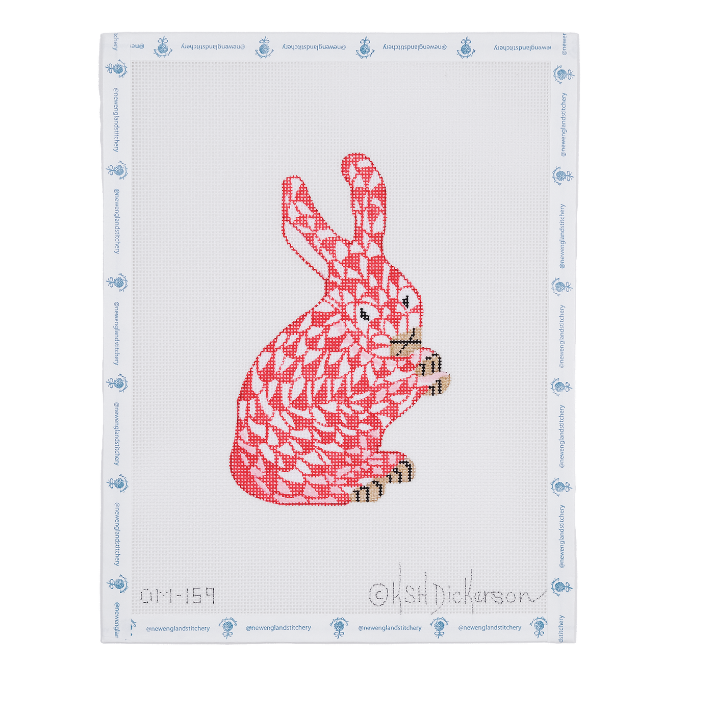 Fishnet Coral Bunny