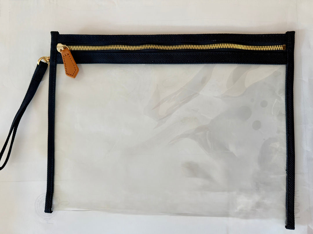 Navy Terra Clear Pouch