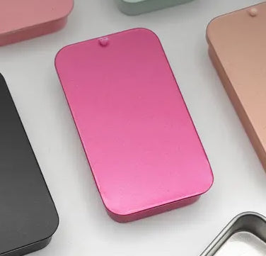 Hot Pink Small Magnetic Tin