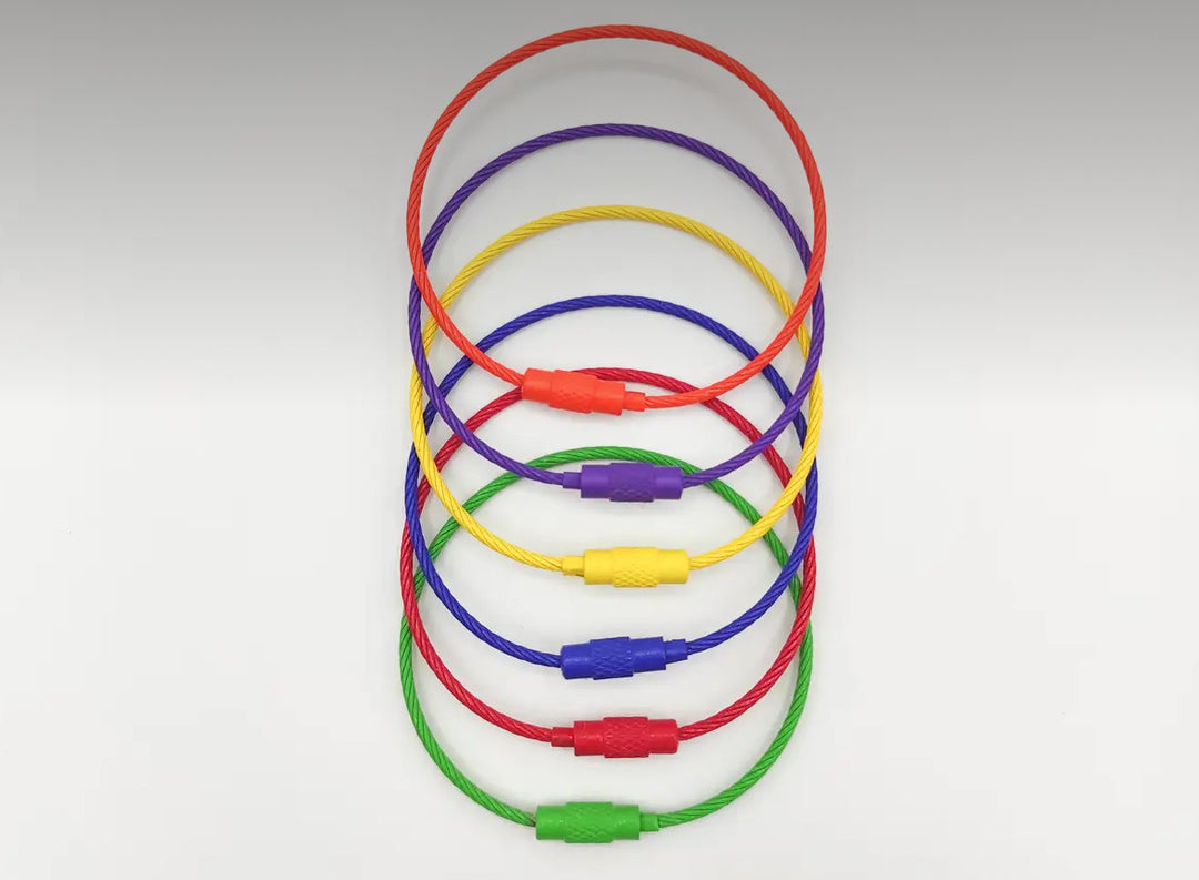 Multi-Colored Floss Bobbin Holder Ring