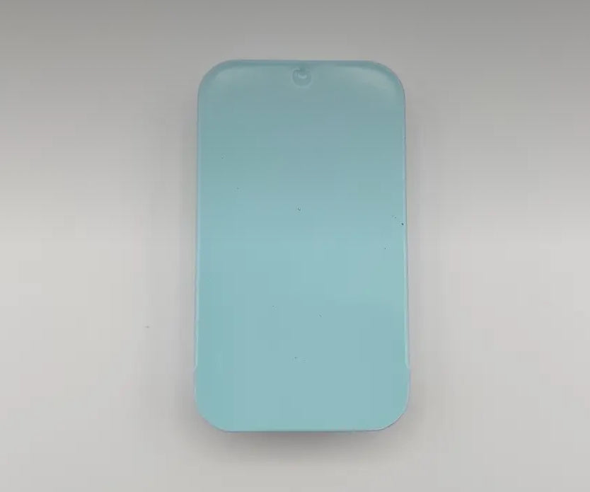 Light Blue Small Magnetic Tin