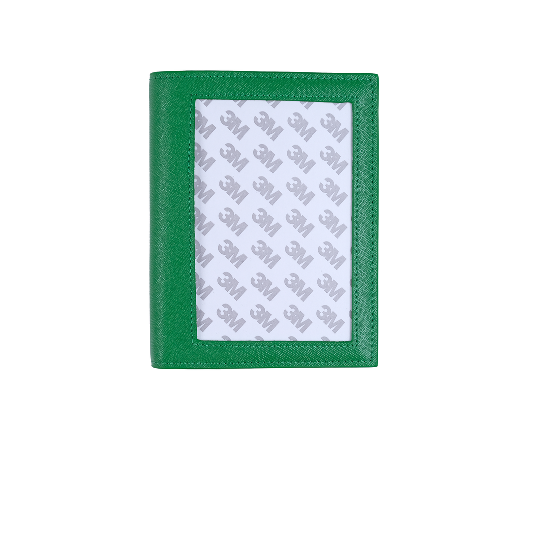 Green Self Finishing Passport Cover