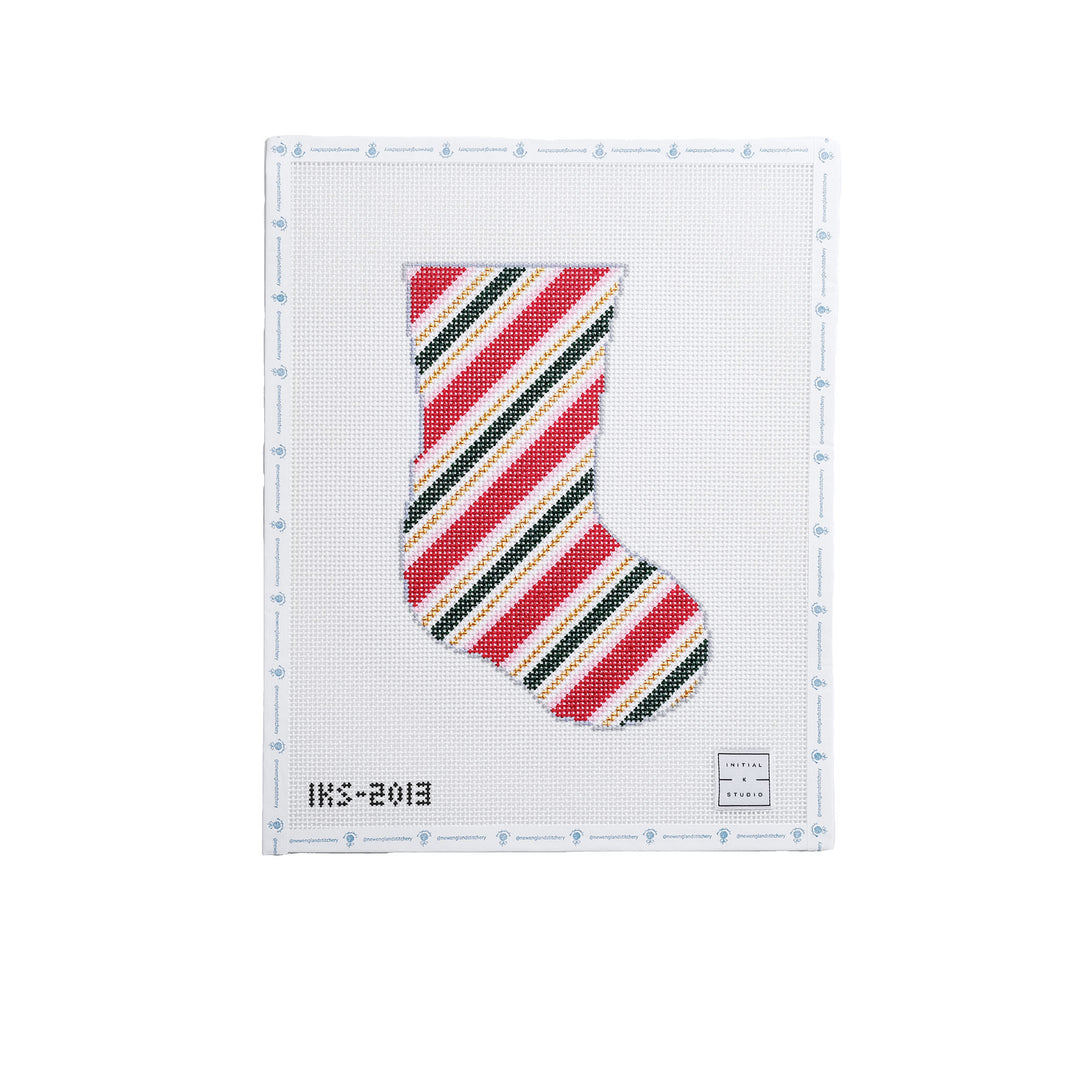 Holiday Wrap Mini Stocking