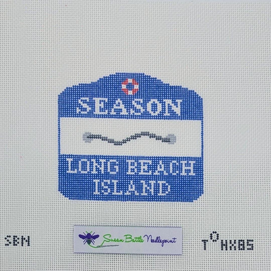 Long Beach Island Beach Badge