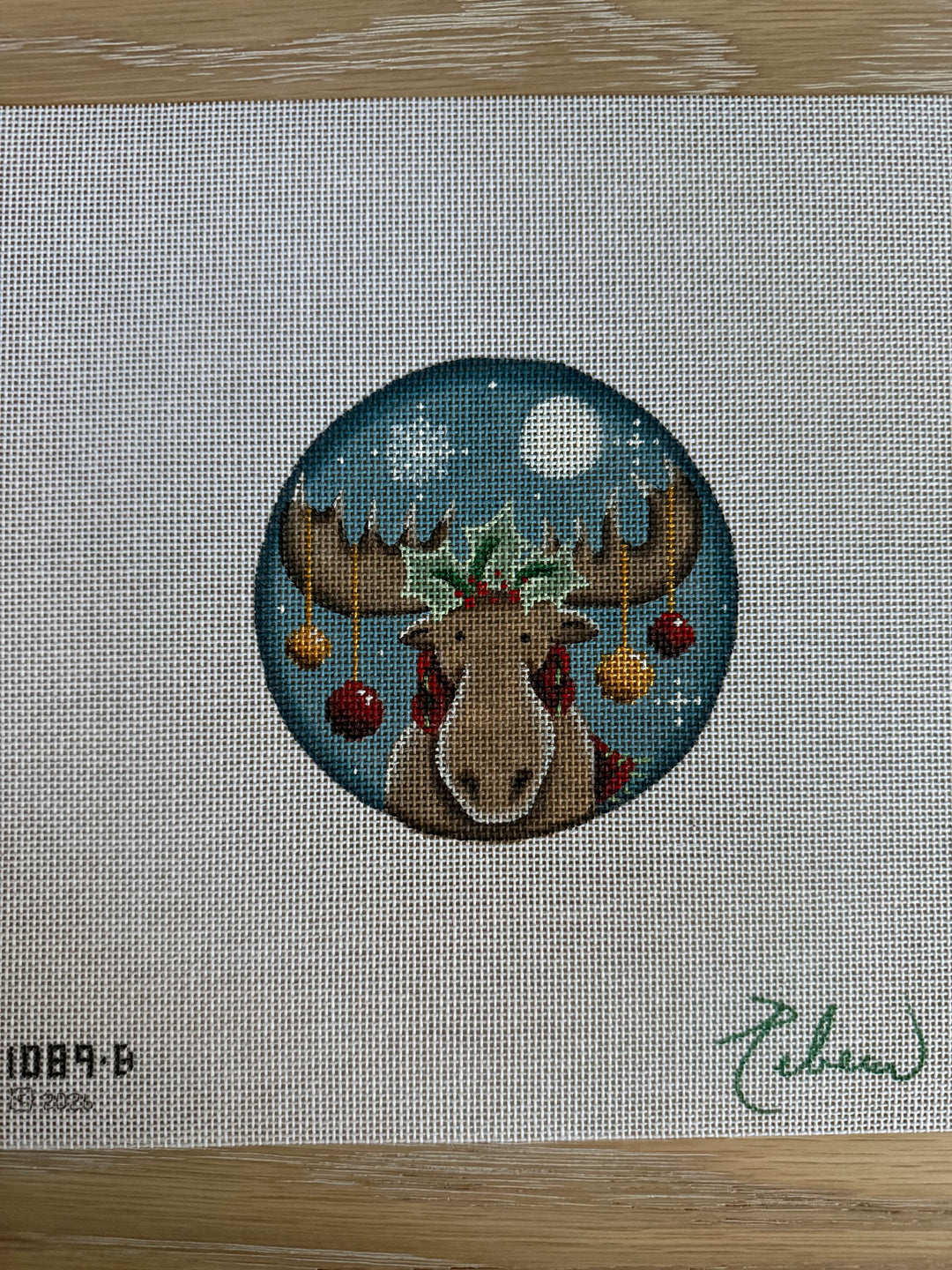 Moose with Ornaments